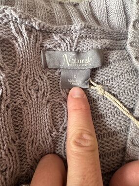 Bass Pro Shops Women's Cable Knit Crewneck Sweater - Light Taupe